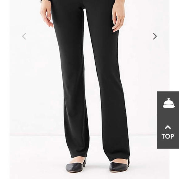 J Jill Wearever Barely Bootcut Pant 